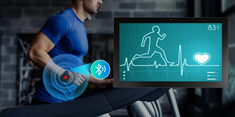 Indoor Exercise Bike Treadmill Screen