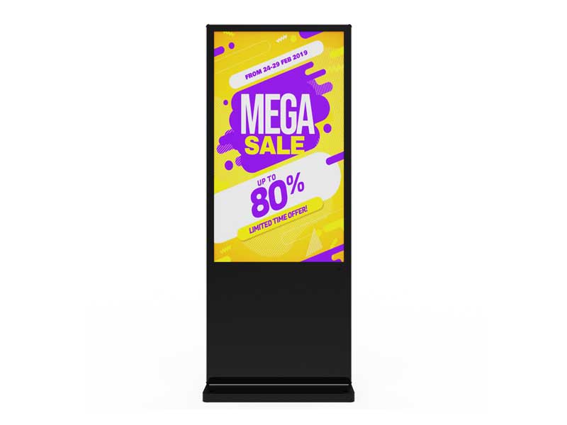 free standing outdoor lcd