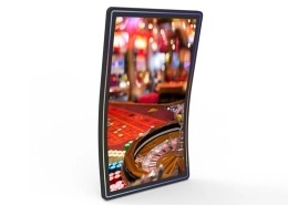 J Type curved Gaming and Casino Monitor
