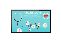 Indoor Wall Mounted Commercial LCD Displays for Medical Industry