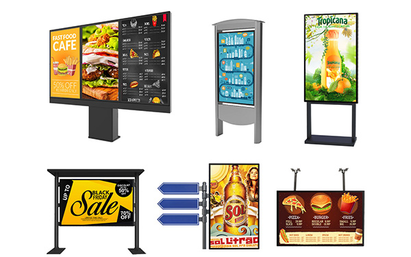 installation methods of outdoor LCD screen advertising machine