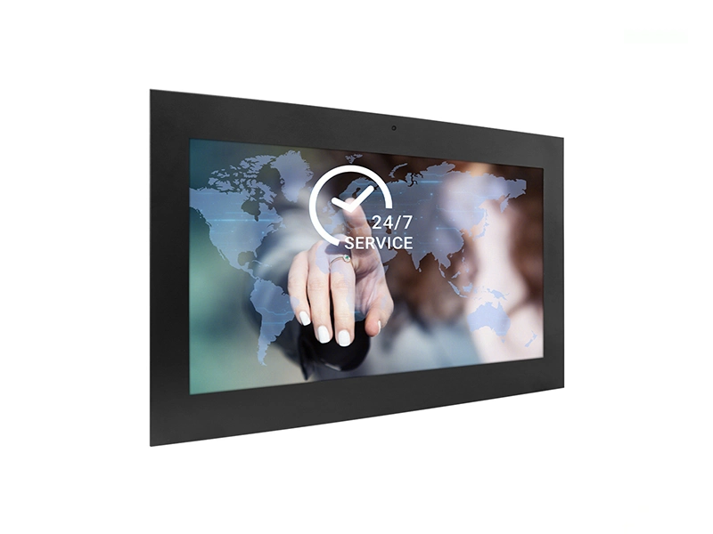 POE touch screen monitor