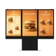 Triple Screen Drive Thru Menu Board