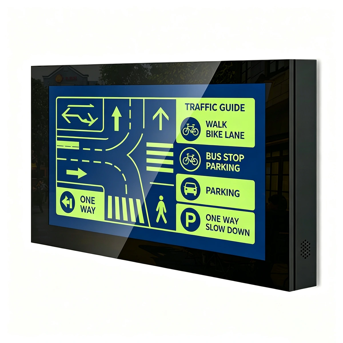 Wall-Mounted Outdoor Display 1