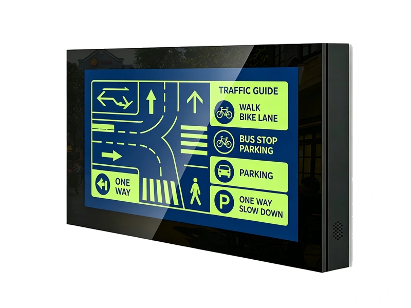 Wall-Mounted Outdoor Display 2