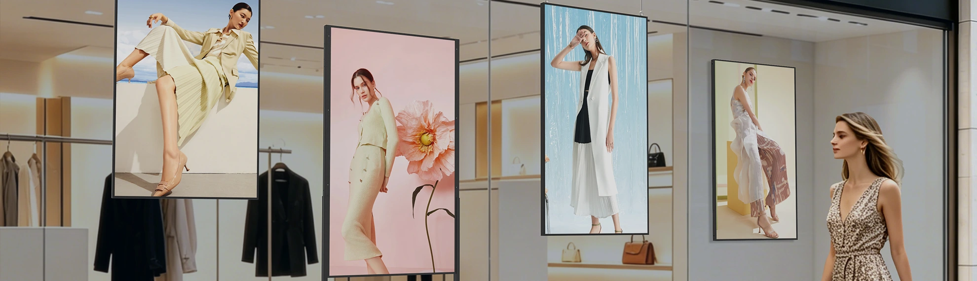 High Brightness Window Displays banner