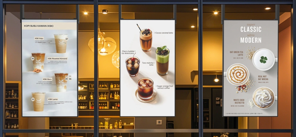High brightness digital signage