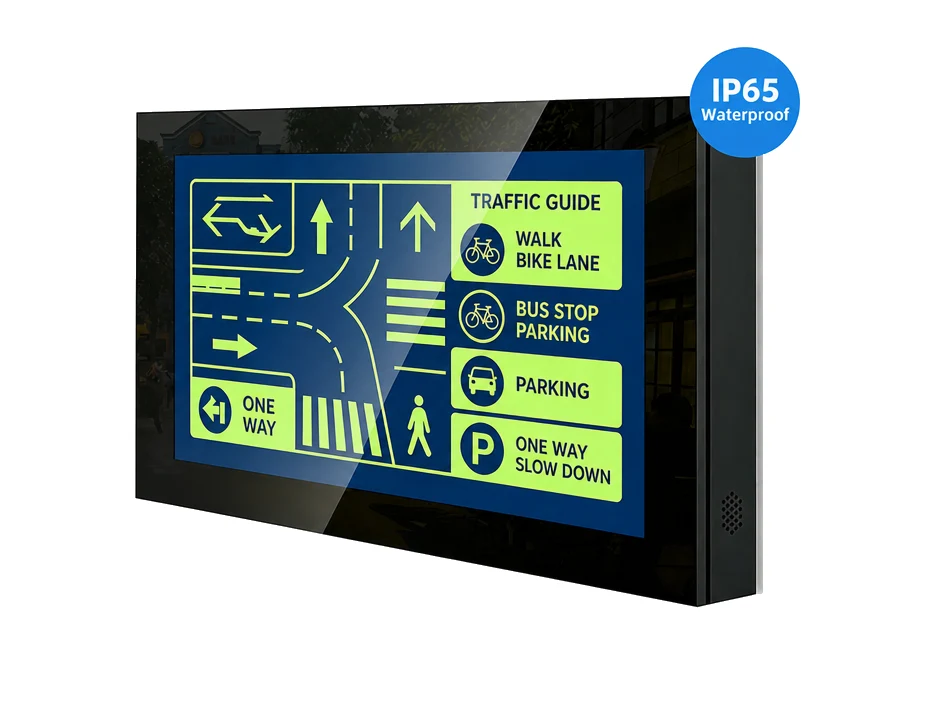 Wall Mount Outdoor LCD Displays