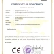 Monitor CE Certificate
