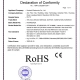 RV TV ROHS Certificate