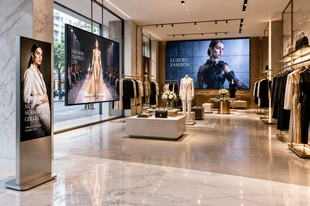 Best Digital Signage Solutions for Fashion Retail Stores