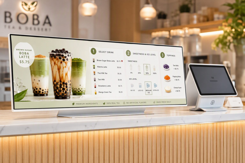 Desktop Digital Menu Board