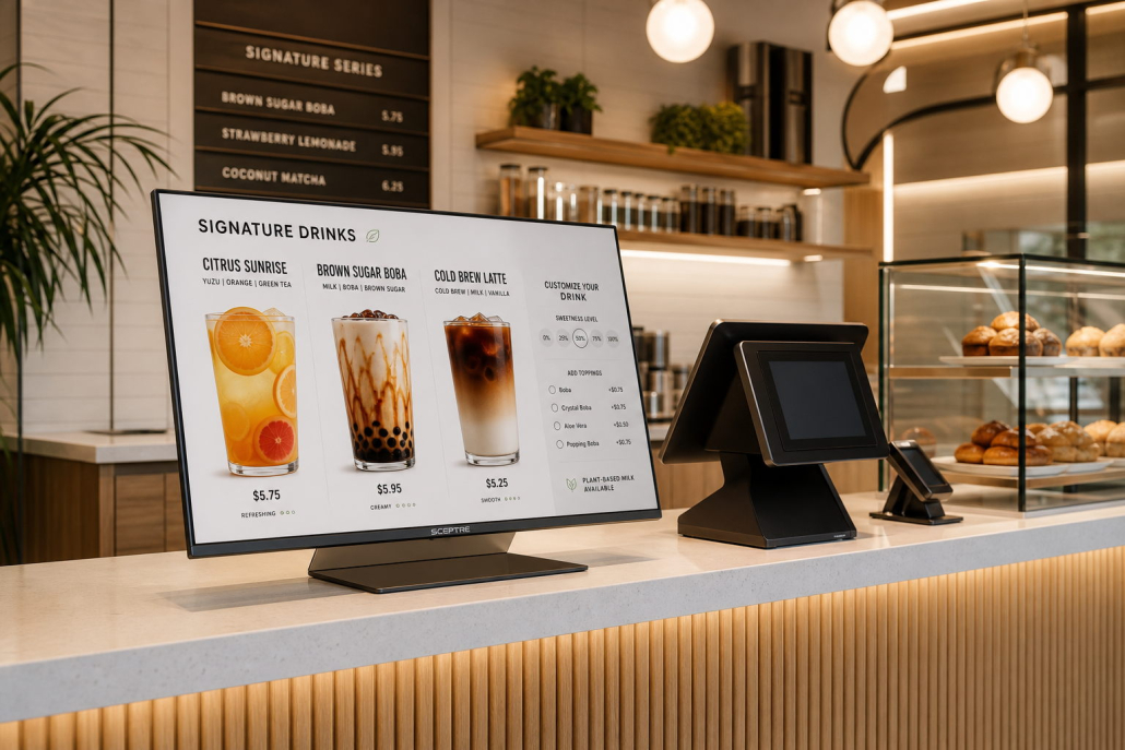 Desktop Digital Menu Board