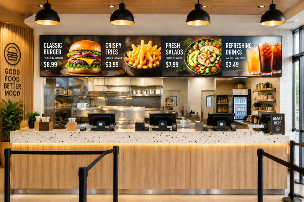 Digital Menu Board Guide for Restaurants and QSR Chains