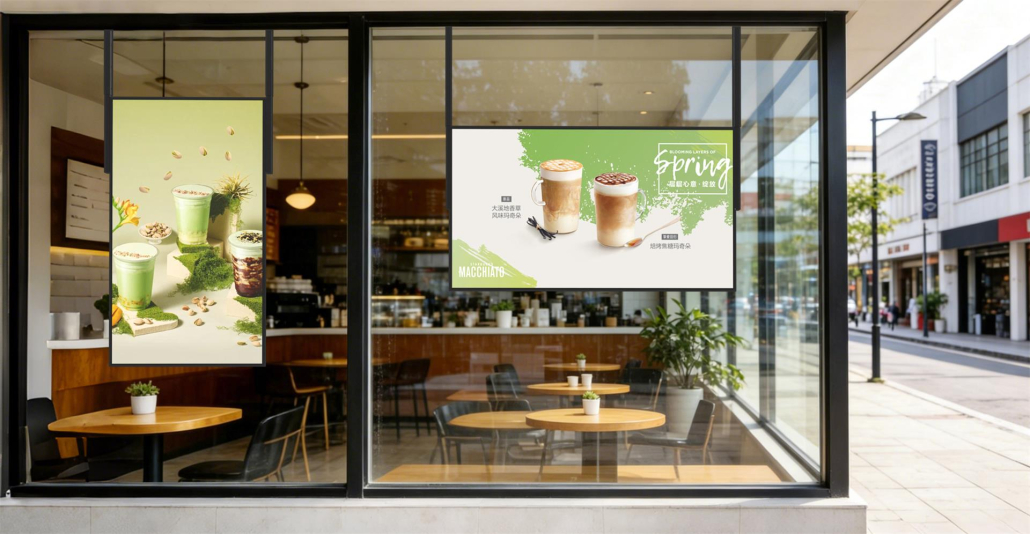 High brightness window displays
