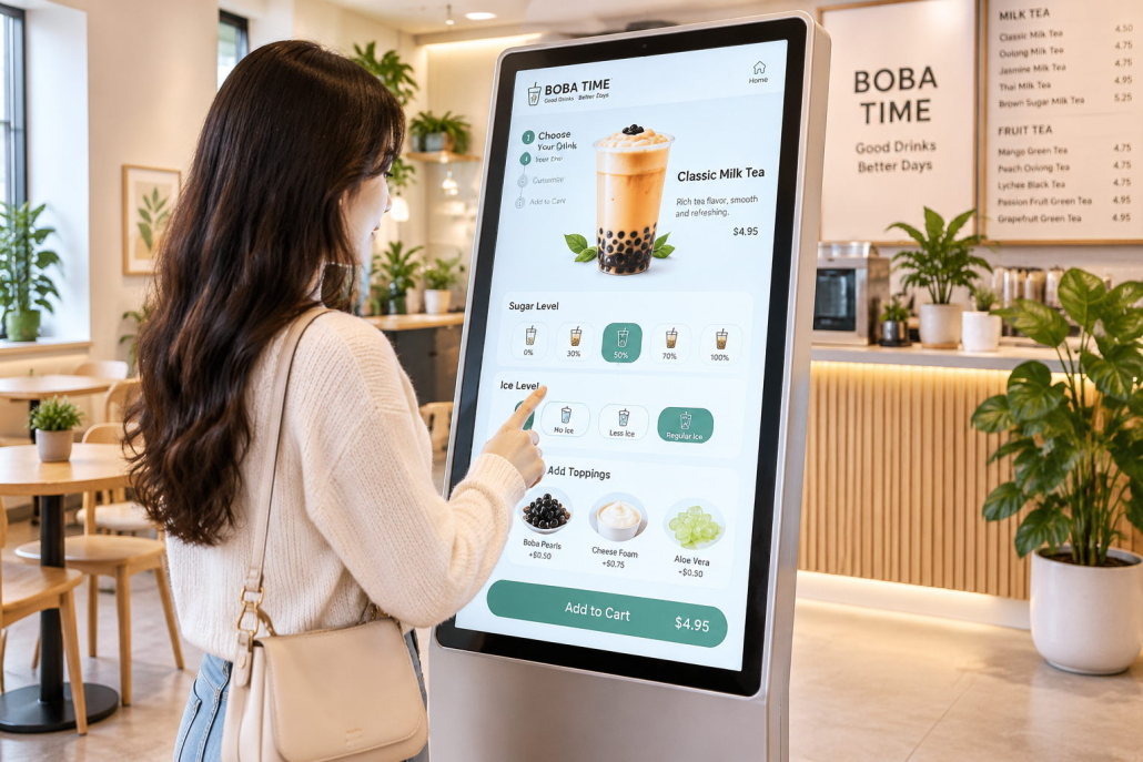Interactive Self-Ordering Kiosk